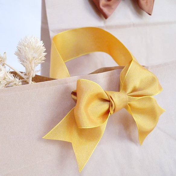 ハンドメイド　リボン作品 クリスマス』リボンセット約15種類入・茶系 (hint-51) リボン・テープ