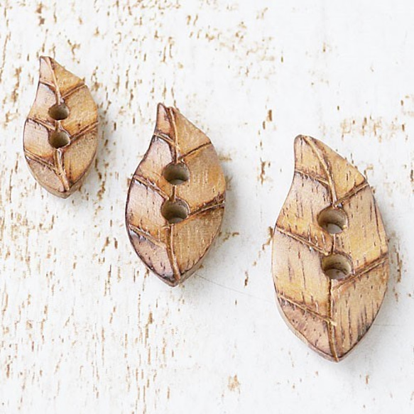 木ボタン10055735(W-0015)カラー・サイズ・入数を選択頂けます 3枚目の画像