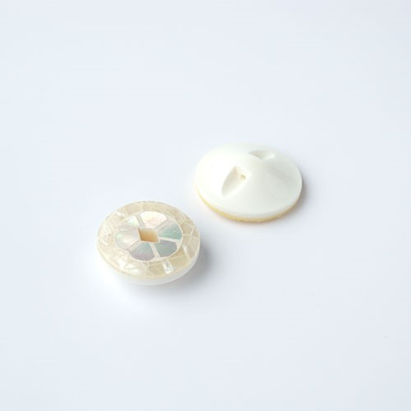 【日本ボタン大賞・受賞】貝ボタン15mm1個10035858(SB-0085)#01 1枚目の画像