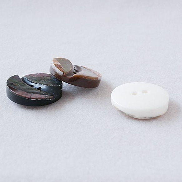 貝ボタン18mm2個10070998(SB-0184)#09 4枚目の画像