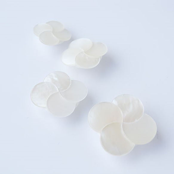 貝ボタン15mm2個10055514(SB-0032)#01 2枚目の画像