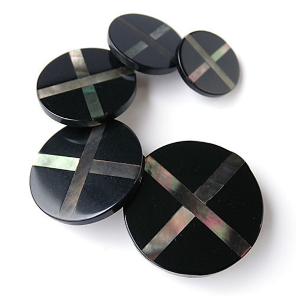 貝ボタン20mm3個10059641(SB-0144)#09 3枚目の画像