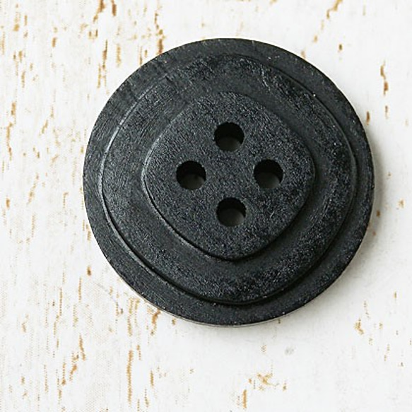 木ボタン18mm3個10081329(W-0150)#09 1枚目の画像