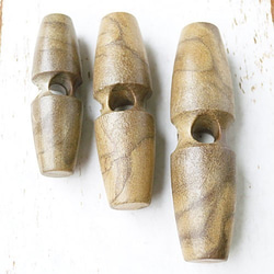 木調ボタン40mm3個10042234(DF-0026)カラー選択 3枚目の画像