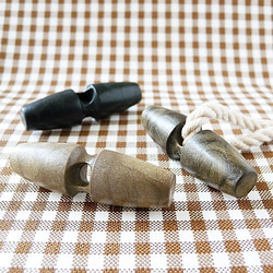 木調ボタン40mm3個10042234(DF-0026)カラー選択 5枚目の画像