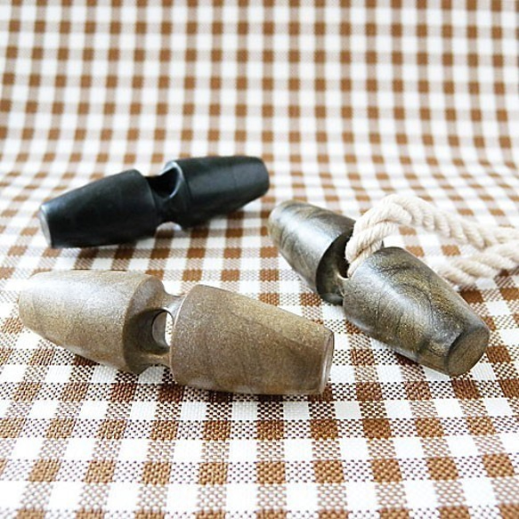 木調ボタン40mm3個10042234(DF-0026)カラー選択 5枚目の画像