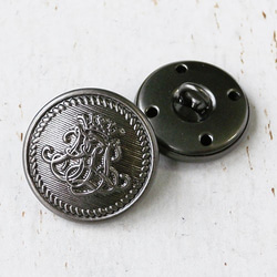 メタルボタン15mm4個10018309(BMB-50)#BS 3枚目の画像