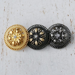 メタルボタン15mm2個10066575(BZ-803)#BG 4枚目の画像