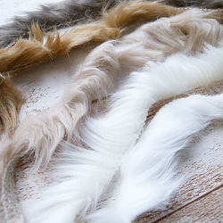 ストレッチ・エコファーリボン bel-1104 7ｍｍ 日本製 1m 1枚目の画像