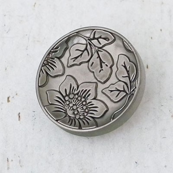 メタルボタン21mm4個10071811(MT-729)＃SSB 1枚目の画像