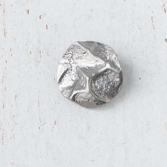 メタルボタン15mm5個10080411(MCS-16)＃SS 1枚目の画像