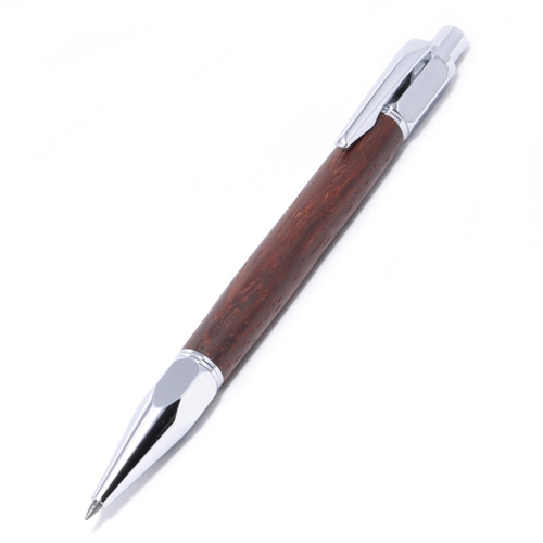 木製　2mm芯　シャープペンシル　消しゴム付（パドック；ガン・メタル） 受注製作】木製 2mm芯 シャープペンシル 消しゴム付き（パドック