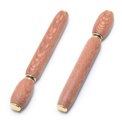 Handmade Wooden Perfume Applicator（Lacewood; 24K Gold Plated 第1張的照片