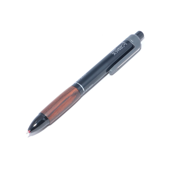 黑色木質握把SK shabo + 1個多功能圓珠筆2色+機械鉛筆使用Cocobolo 第1張的照片