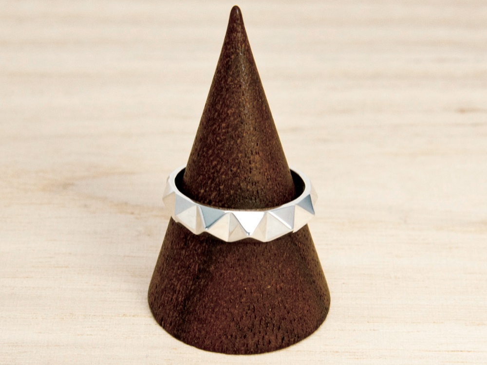 スタッズリング　W45　シルバー925