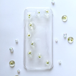 iPhone手機殼　肥皂泡泡滿天星 第1張的照片