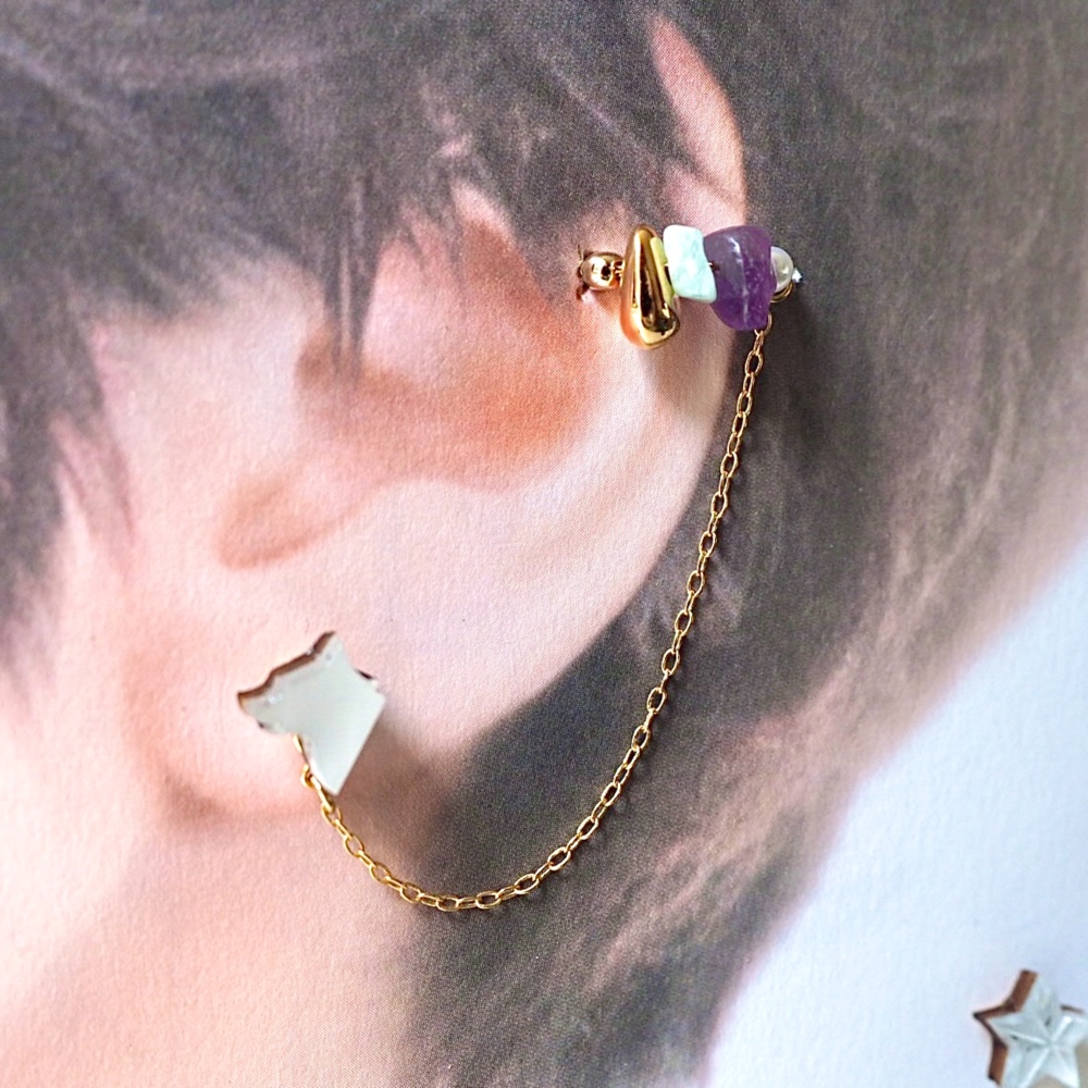 2点セット リング・ピアス INAMO-Shizuku-