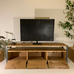 ローボード 1500×380   law boardテレビ台 TV台   シェルフ サイドボード  家具 2枚目の画像