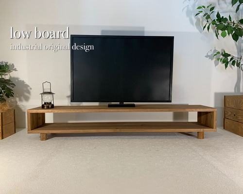 ローボード 1200 low board テレビ台 TV台 シェルフ サイド