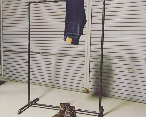 ガス管 アイアンハンガーラック ガス管アイアンハンガーラック ハンガーラック nova.s_garage 通販