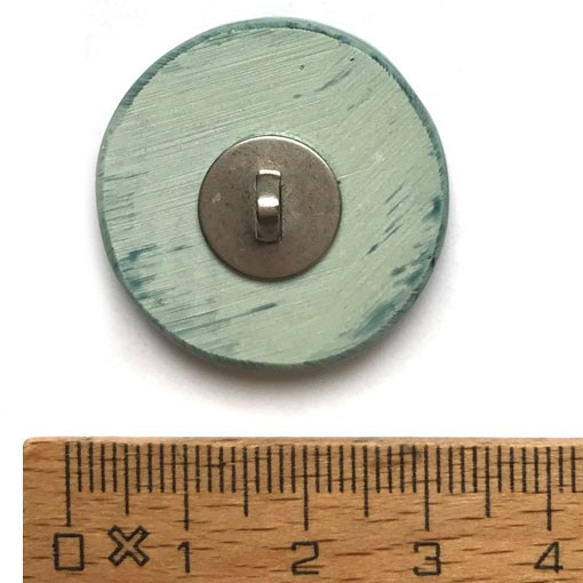 アメリカ製 アートストーンボタン ゴールデンバード　SC　2193 3枚目の画像