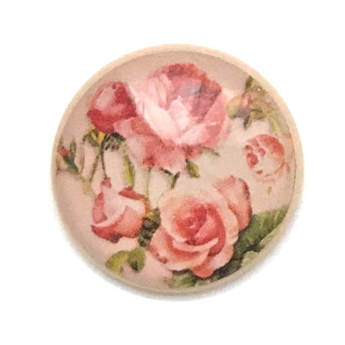 Sale* ドイツ レジンシャンクボタンローズフラワー JK 薔薇 ばら バラ 