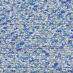 リバティ生地 細紐ストリング-Chamomille Lawn（カモミールローン）花　ブルー 2枚目の画像