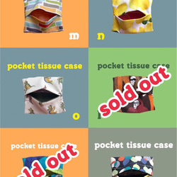 pocket tissue case 4枚目の画像