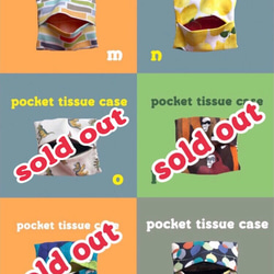 pocket tissue case 4枚目の画像