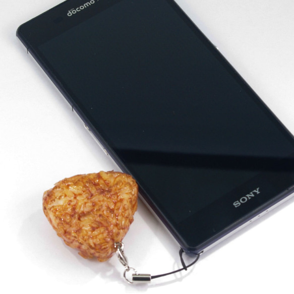 食べちゃいそうな おにぎり 食品サンプル キーホルダー ストラップ 4枚目の画像