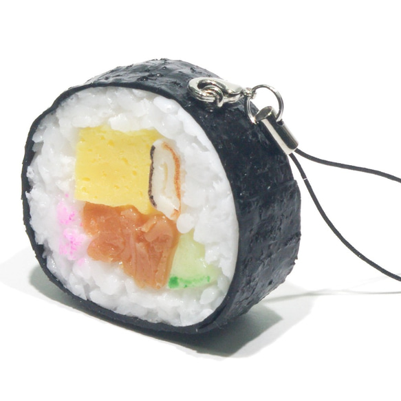食べちゃいそうな 巻き寿司 食品サンプル キーホルダー ストラップ 10枚目の画像