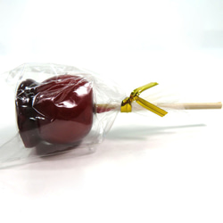 食べちゃいそうな りんご飴 食品サンプル キーホルダー ストラップ 10枚目の画像