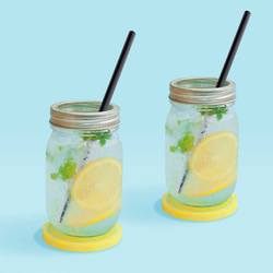 食べちゃいそうな フルーツコースター(S) 2枚目の画像