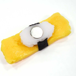 食べちゃいそうな 玉子ぎり寿司 食品サンプル キーホルダー ストラップ マグネット 9枚目の画像