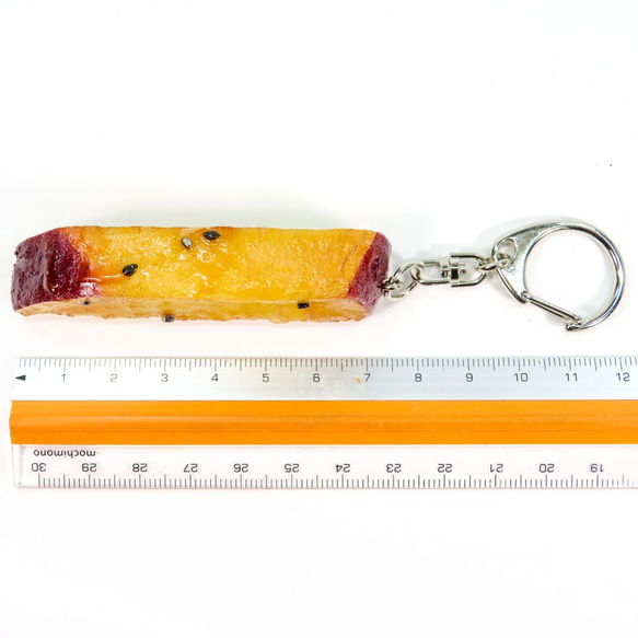 食べちゃいそうな 大学芋 食品サンプル キーホルダー ストラップ 10枚目の画像