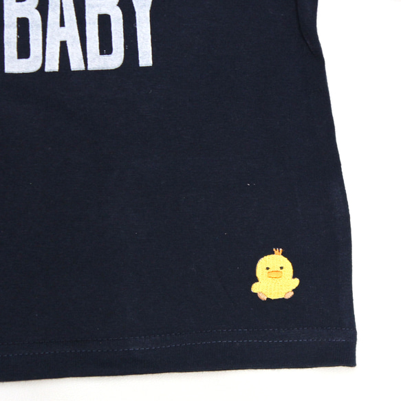 NEW YORK BABY Tシャツ ネイビー 2枚目の画像