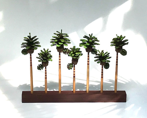 椰子の木 椰子の木・D その他インテリア雑貨 松ぼっくり工作室 通販 12146337