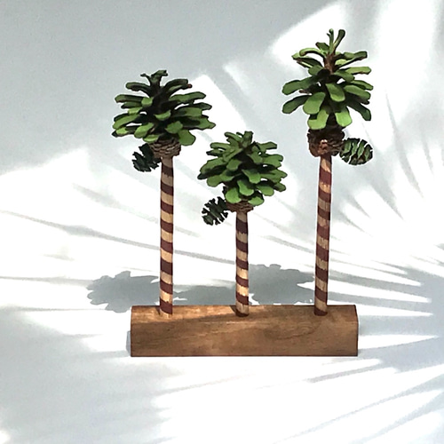 椰子の木 椰子の木・C その他インテリア雑貨 松ぼっくり工作室 通販 12150992