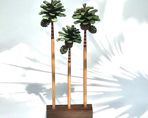 椰子の木・B その他インテリア雑貨 松ぼっくり工作室 通販 12151002