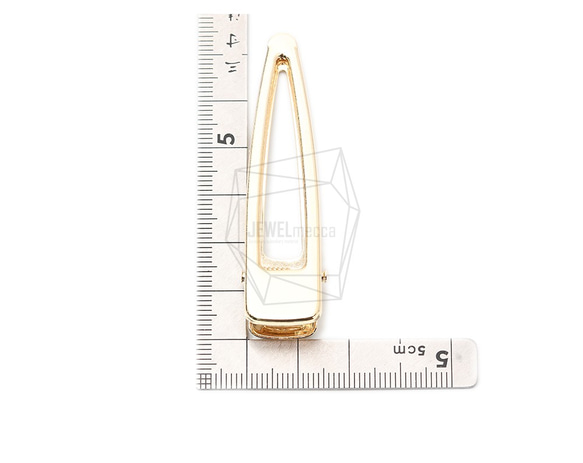 BSC-675-G [4件]髮夾，髮夾/ 15mm X 65mm 第5張的照片