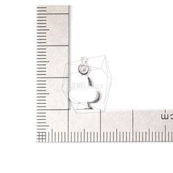 PDT-2322-R【2個入り】クローバーペンダント/Clover Pendant / 10mmx16mm 5枚目の画像