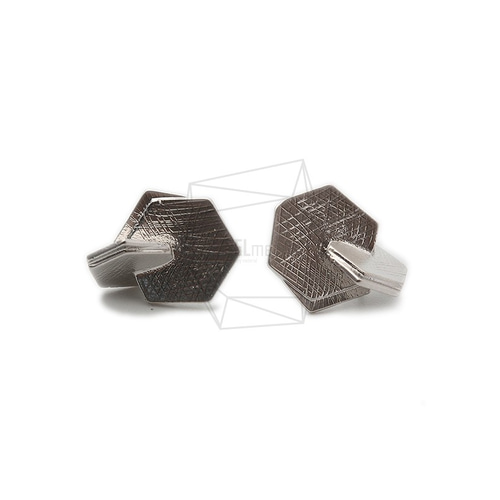 ERG-1330-MR【2個入り】ダブルヘキサゴンピアス,Double Hexagon 