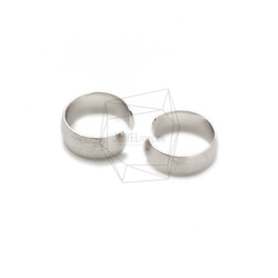ERG-1355-R [2件]圓形磨砂耳環 第2張的照片