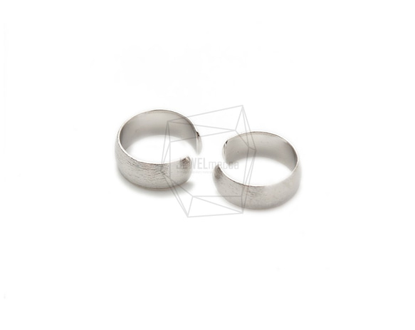 ERG-1355-R [2件]圓形磨砂耳環 第2張的照片