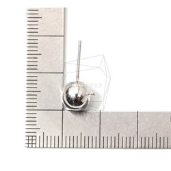 ERG-1384-R [4片]圓球形耳環 第5張的照片