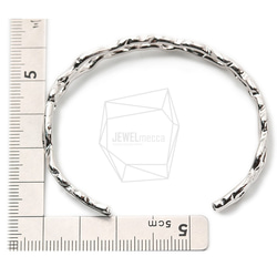 BRA-037-R【1個入り】バンドカフブレスレット,Band Cuff Bracelet 5枚目の画像