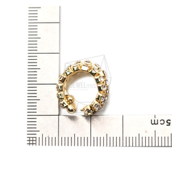 ERG-1426-G [2件]圓形耳銬耳環 第5張的照片