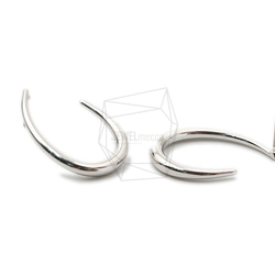 ERG-1409-R【2個入り】Lシェイプピアス,L shape post Earring 3枚目の画像