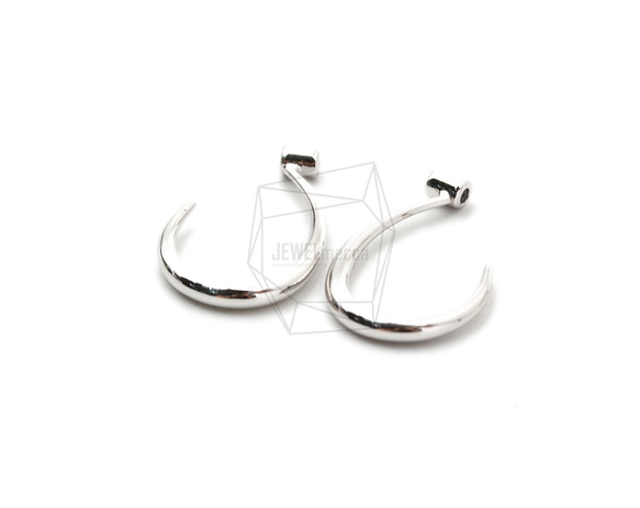 ERG-1410-R【2個入り】Lシェイピアスキャッチ,L shape Earrings Back 2枚目の画像