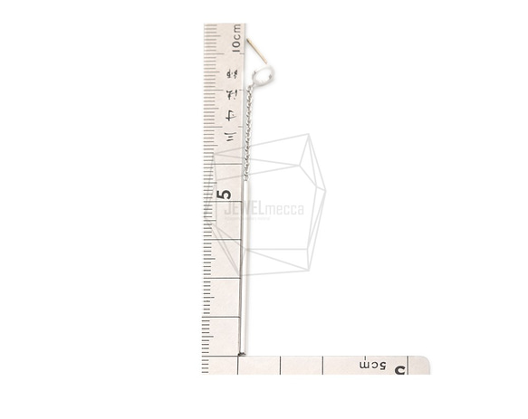 ERG-1416-R【2個入り】ラウンド&バーピアス,Linked round and bar Post Earring 5枚目の画像